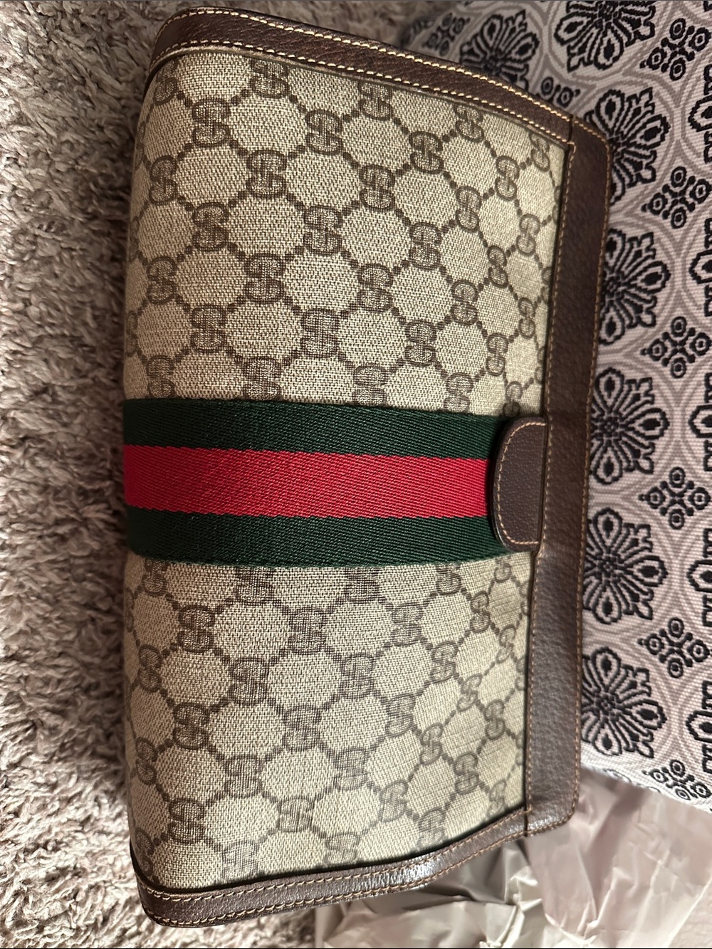 Gucci vintage  Canvas Clutch